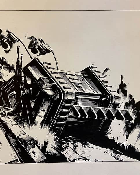 Ultramarines Land Raider by Gary Harrod Ultramarines Land Raider by Gary Harrod