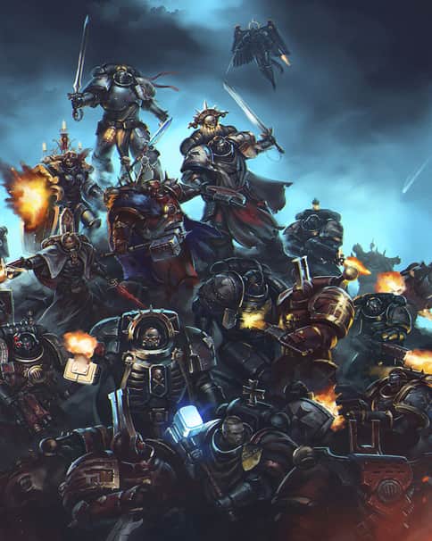 Black Templars by Vitaly Perevoshikov 