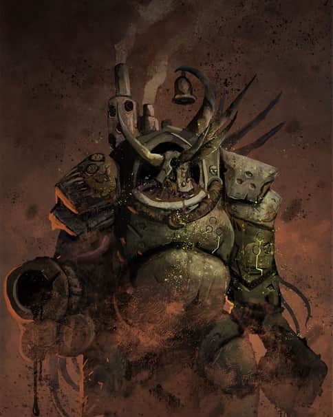 Death Guard Terminator by Benjamin Tobitt 