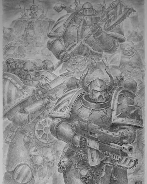 Iron Warriors by Olli-Markus Latvala 