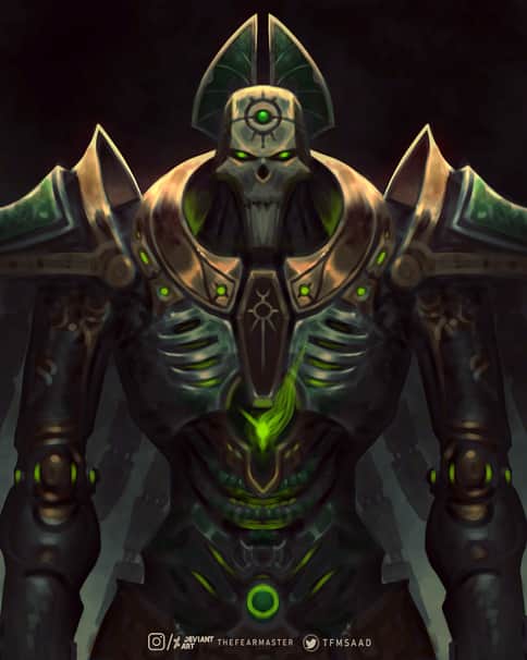 Necron Overlord by Mohamed Saad 