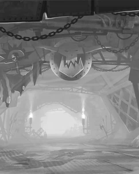 Ork Boss Lair by Paul Dolan 