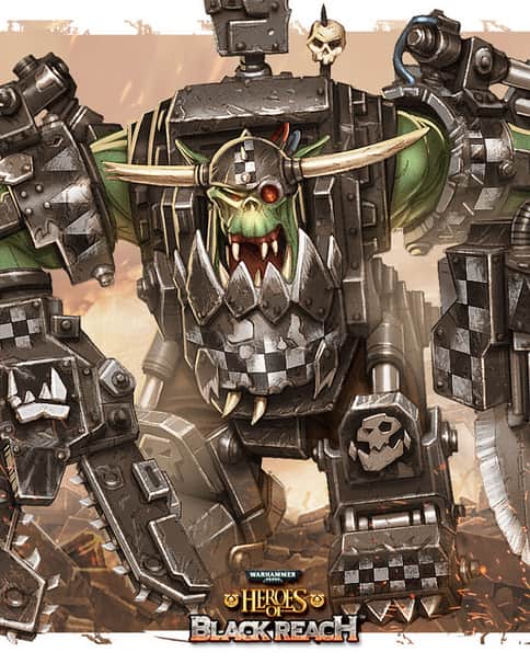 Ork Warboss by Alexandre Bonvalot 