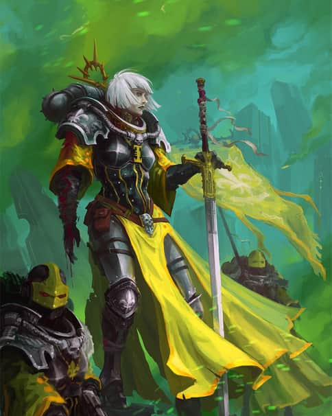 Sisters of Battle by Gwayne Li 