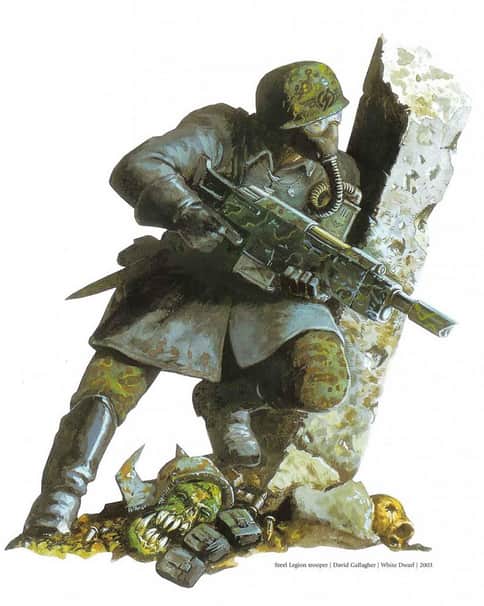 Steel Legion Trooper by David Gallagher 