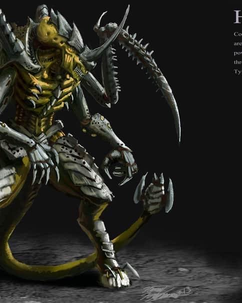 Tyranid Hive Tyrant by Hannu Kokkonen 