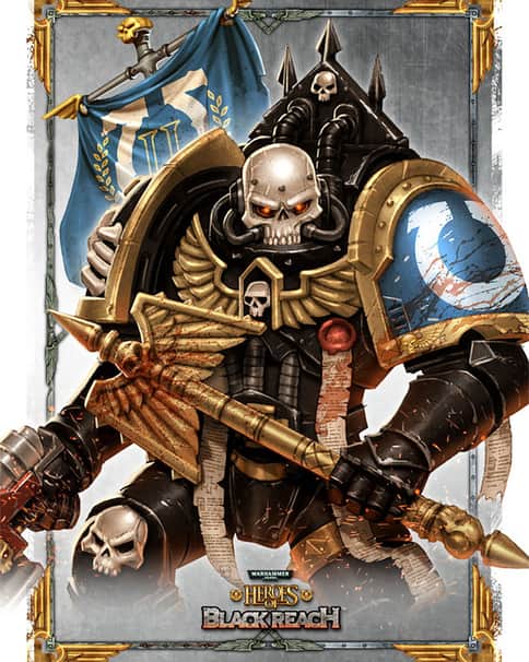 Ultramarine Chaplain by Alexandre Bonvalot 