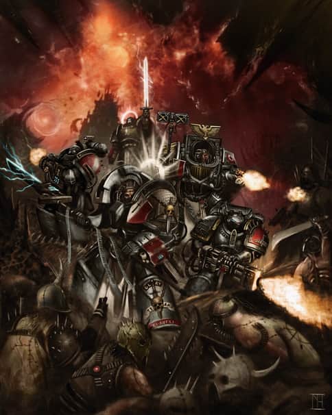 Grey Knights by Yehya Haouchar
