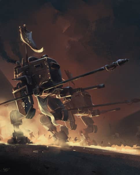 Wannabe Imperial Knight by Paul Freland 