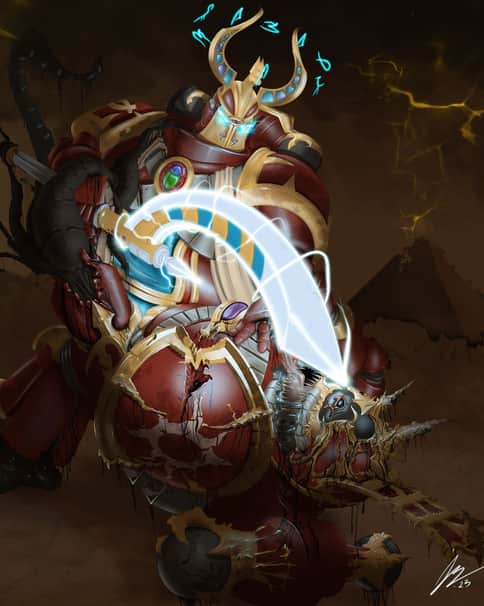 Ahriman Purging the Change by Johnny Zercher