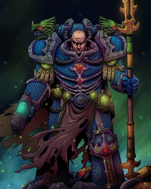 Alpharius Omegon by Christopher Regalario 