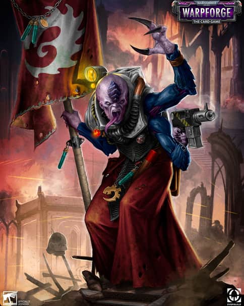 Genestealer Acolyte Iconward by Israel Llona 