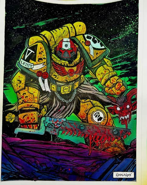 Imperial Fist by Kevin Anthony Catalan 