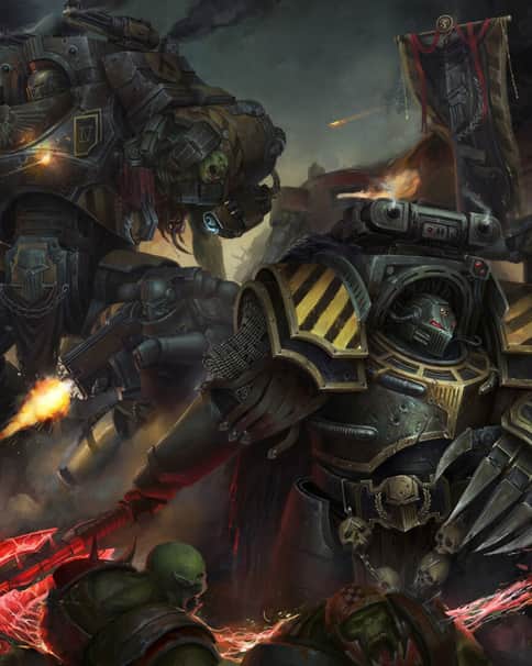 Iron Warriors by Serdjek Sholohovshek 
