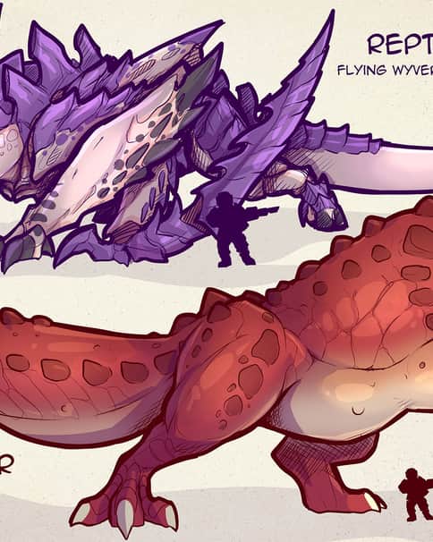 Monster Hunter 40k by Lluis Abadias 