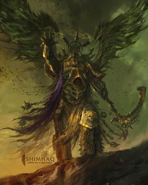 Mortarion by Ali Shimhaq 