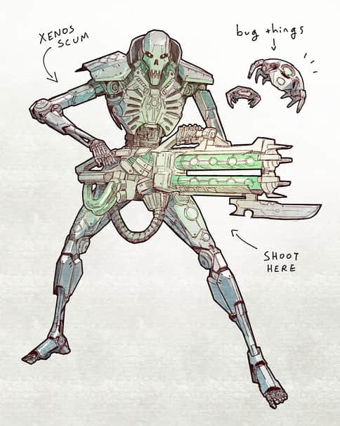 Necron by Kiron Fan 