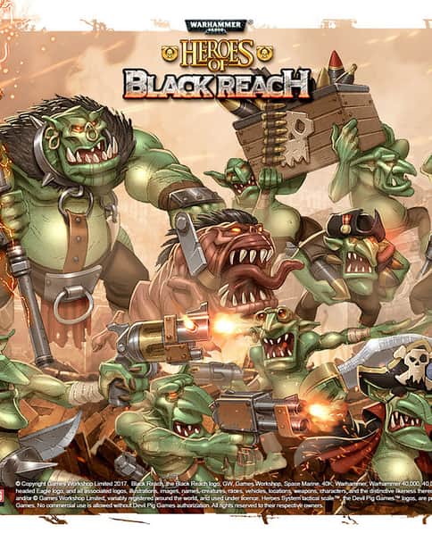 Orks Squad by Alexandre Bonvalot 