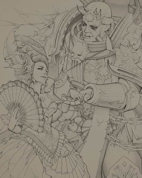 Vistenza Vyatt & Uralon the Cruel by VetusVulpes