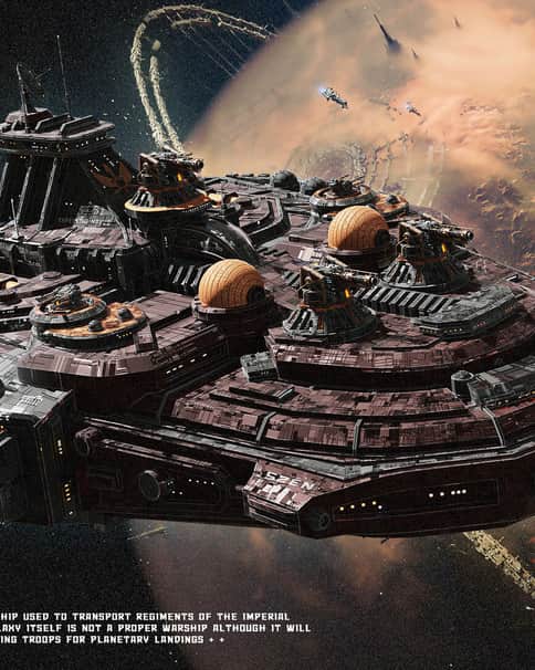 Galaxy Class Troop Ship by Smirnov Artyom