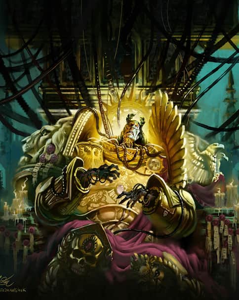 God-Emperor of Mankind by Moritz Bludau 
