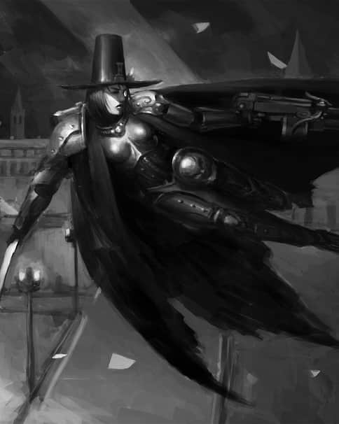 Inquisitor Greyfax by Gauthier Redon 
