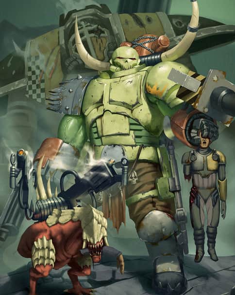 Krork Warboss by Boris Tsui 