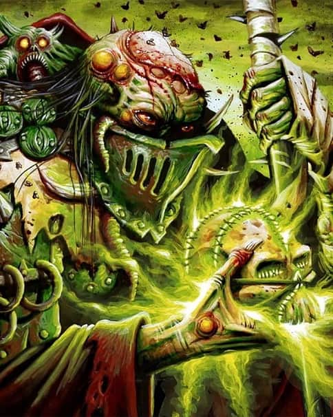 Nurgle Sorcerer by Andrea Uderzo 