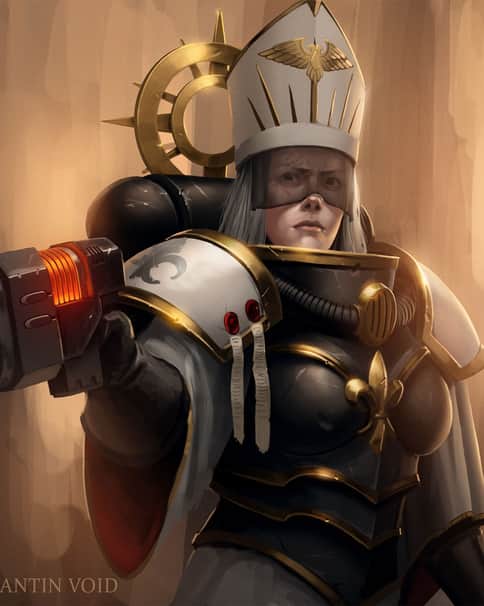 Sister of Battle by Konstantin Void Sister of Battle by Konstantin Void