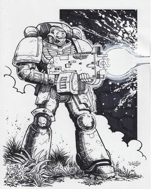 Blood Angels by Garry Wharton 
