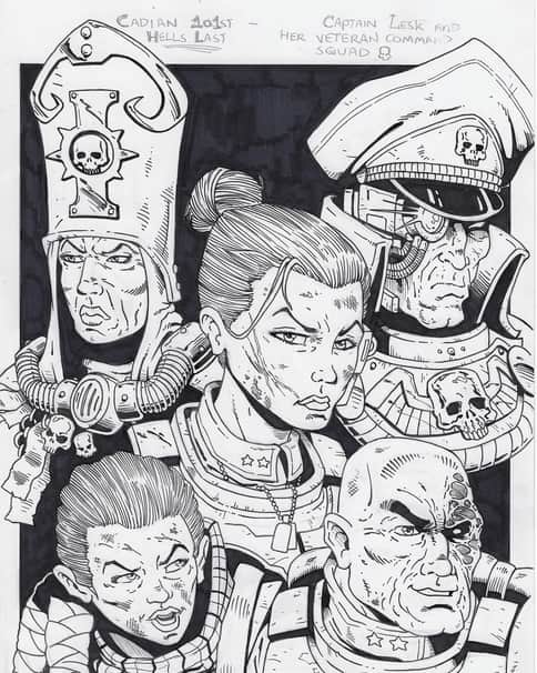 Captain Lesk by Garry Wharton 