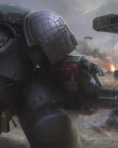 Deathwatch Terminator by Ahn Hyoungsup Deathwatch Terminator by Ahn Hyoungsup