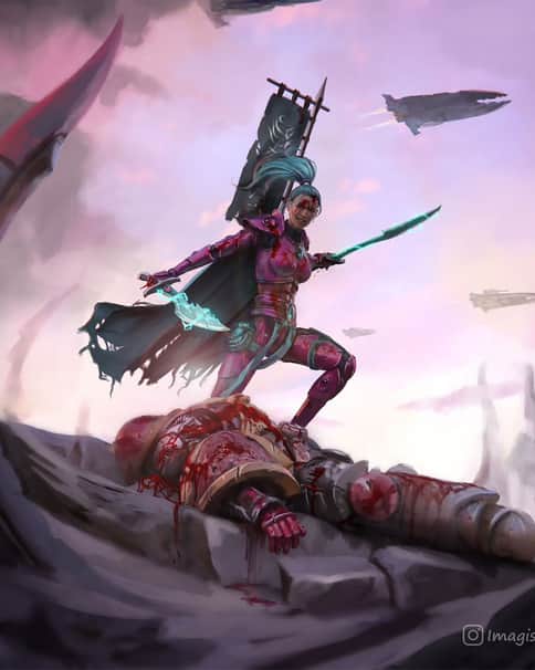Eldar Autarch by Imagist Iris 