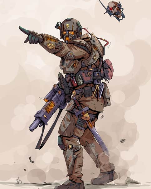 Kasrkin by Albert Sargsyan 