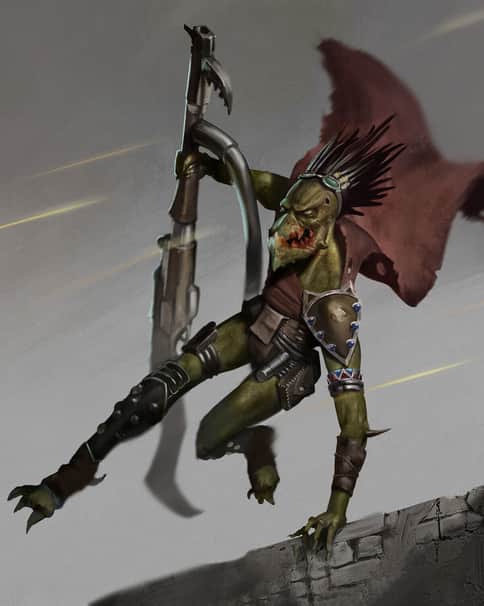 Kroot Mercenary by Tarik Boussekine