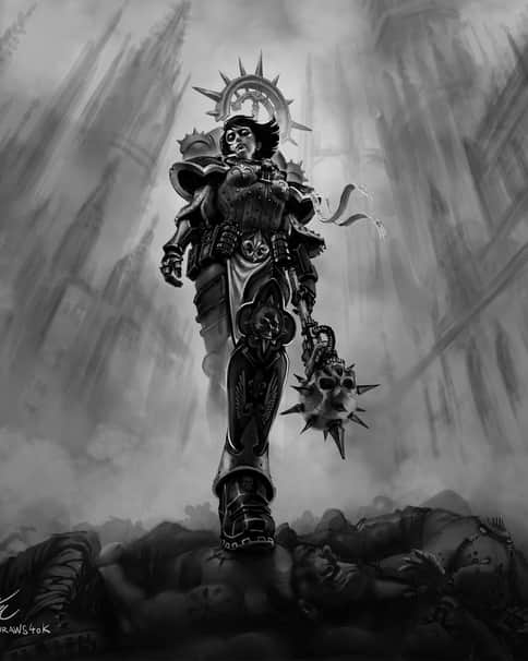 Sister of Battle by Moritz Bludau Sister of Battle by Moritz Bludau