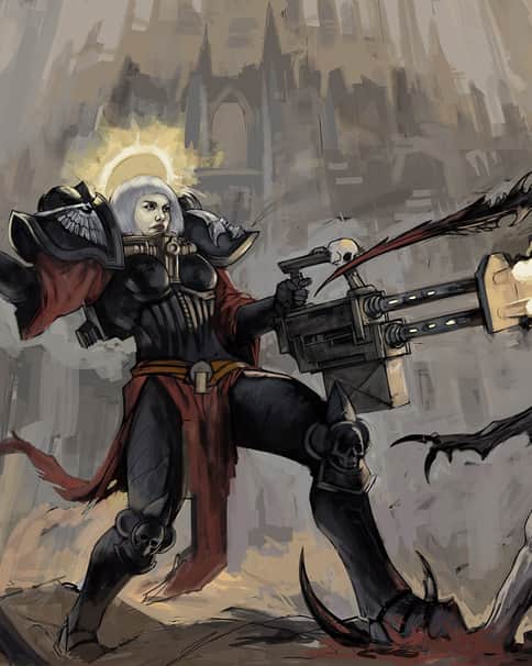 Sister vs Daemonettes by William 