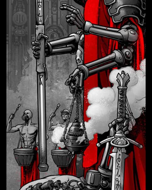 Tech-Priest by Tazio Bettin 