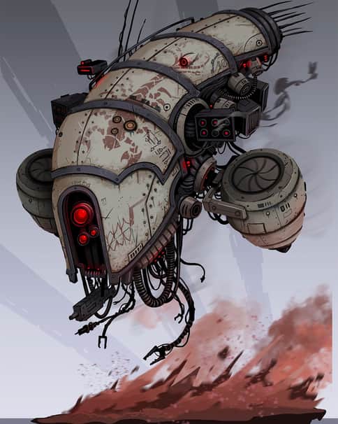 Vultarax Stratos-Automata by Wolfdawg Art 