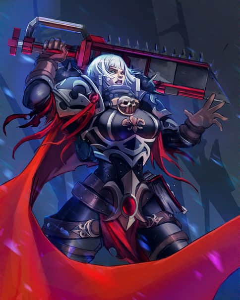 Adepta Sororitas by Jesus Villar 