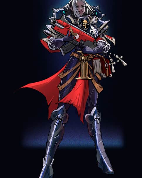 Adepta Sororitas by Jesus Villar 