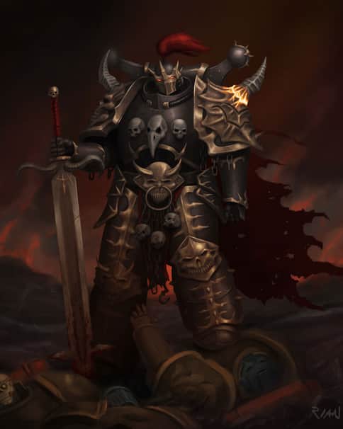Black Legion Warlord by Rian Macanip 