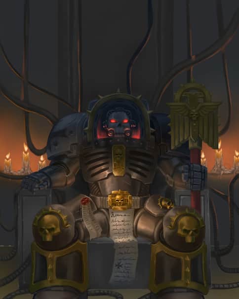 Black Templar Chaplain by ThanhVT 