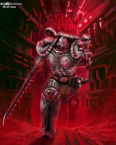 Blade of Khorne by Niellustrate Blade of Khorne by Niellustrate
