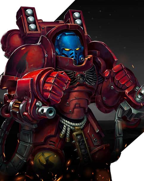Blood Angels Aggressor by Beniamino Bradi 