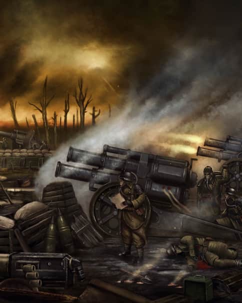 Bombardment by Yehya Haouchar