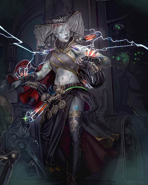 Electro Priestess by Nictanova 