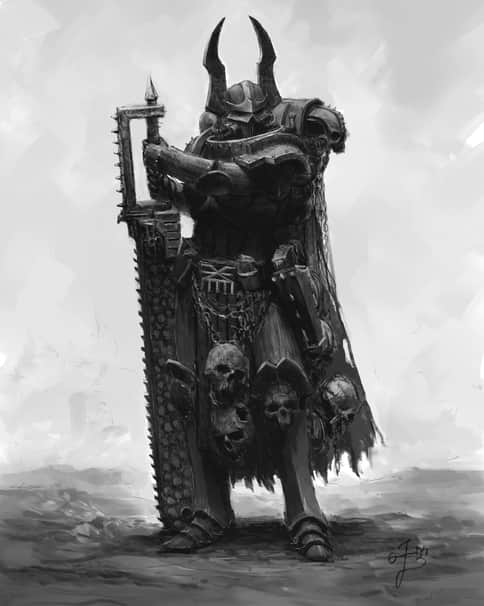 Khornate Battle Sister by Olli-Markus Latvala 