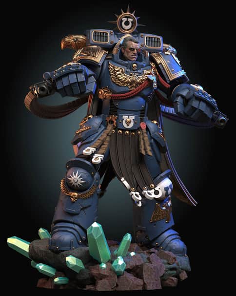 Marneus Calgar by Alexei Konev 