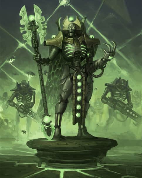 Monarchy Necron by Gauthier Redon 